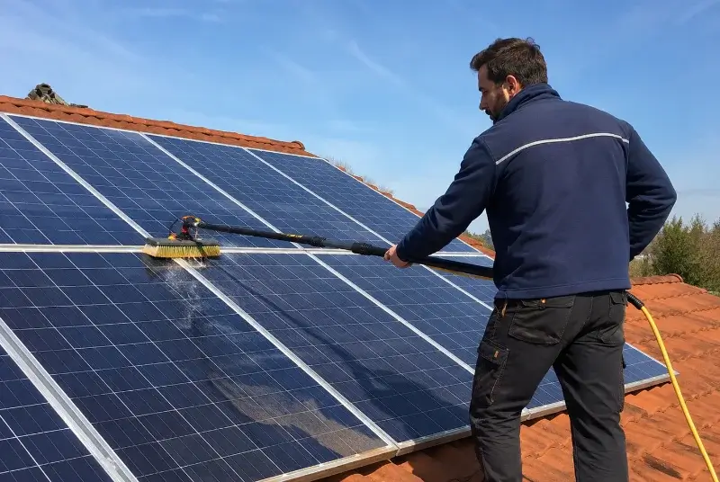 Nettoyage et entretien de panneaux solaires à Avèze